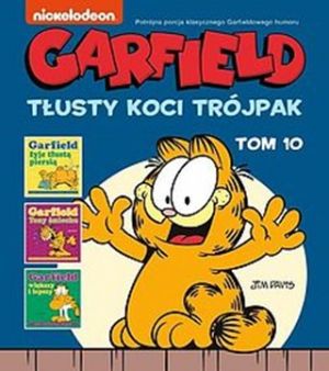 Garfield Tom 10 Tłusty Koci Trójpak