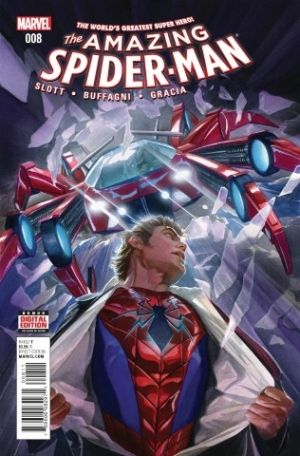 Amazing Spider-Man Vol 4 #8 The Dark Kingdom - Part 3 Black &amp; White