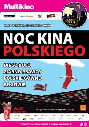 ENEMEF: Noc Kina Polskiego 13 Marca W Multikinie