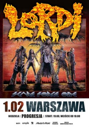 LORDI Powraca Do Polski - 1 Lutego 2015, Warszawa