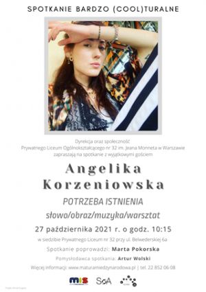 Angelika Korzeniowska – Spotkanie Bardzo (cool)turalne