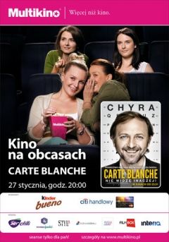 „Carte Blanche” W Ramach Cyklu „Kino Na Obcasach”