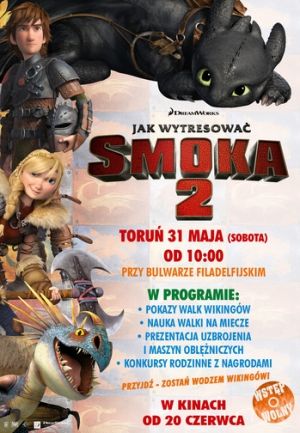 Event Filmowy &#039;Jak Wytresować Smoka 2&#039; W Toruniu